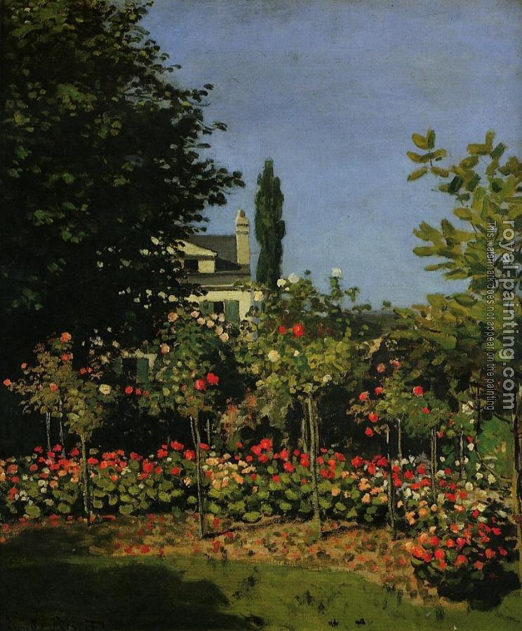 Claude Oscar Monet : Garden in Flower Claude Oscar Monet : Garden in Flower